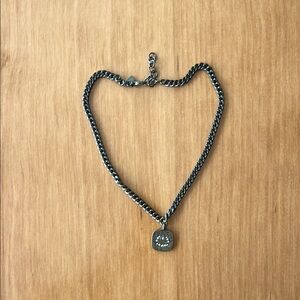 Stella & Dot Chain Necklace with Rhinestone Pendant